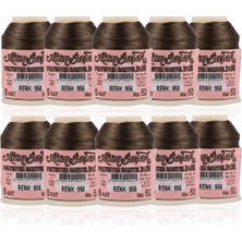 10 Adet  Altınbaşak Oya ve Dantel Ipi 20 gr - No: 956