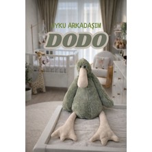 Hua Dodo Uyku Arkadaşı Peluş Oyuncak - Uzun Bacaklı Peluş Oyuncak - Pastel Yeşil Renk - 70 cm