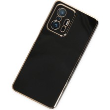 Rory Newface Xiaomi Mi 11T Pro Kılıf Volet Silikon - Siyah