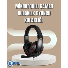 Rory Mikrofonlu Oyun Kulaklığı – Mavi Işıklı, Uzun Süre Konforlu Kullanım