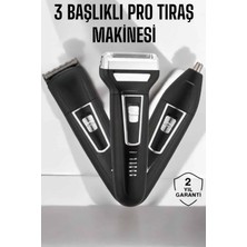 Rory 3 Başlıklı Profesyonel Tıraş Makinesi
