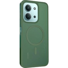 Rory Joko Xiaomi Redmi 15C 4g Jota Magsafe Kapak - Koyu Yeşil