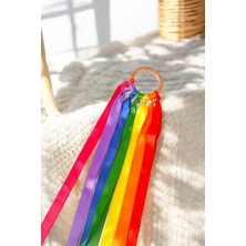 Calperia Dktt Duyusal Gökkuşağı Bebek Oyuncak Hediyelik, Dişlik Gökkuşağı Dişlik, çıngırak