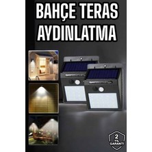 Rory Solar Lamba Giriş, Bahçe Yol Avlu Hareket Sensörlü LED Parlak Gece Su Geçirmez