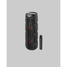 Rory Bluetooth 5.0 Kablosuz Hoparlör Çift Sürücülü Yüksek Ses Kalitesi Kompakt Tasarım