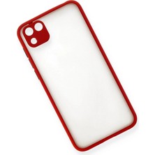 Rory Newface Huawei Y5P Kılıf Montreal Silikon Kapak - Kırmızı
