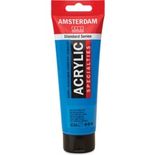 Amsterdam : Akrilik Tüp Boya : 120 ml : Metallic Blue 834