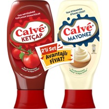 Calve Calvé Set Ketçap + Mayonez (430 + 390 G) - Orta Boy Pratik Sos Seti