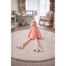 Hua Dodo Uyku Arkadaşı Peluş Oyuncak - Uzun Bacaklı Peluş Oyuncak - 70 cm -  Pastel Somon Renk