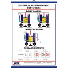 Edulab GAZ KANUNLARI LEVHASI (70X100 CM)