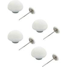 Calperia Nevresim Çarşaf Tutucu 4'lü Beyaz