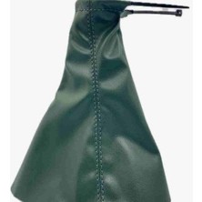 Calperia Tüm Araçlara Uyumlu Vites Körüğü Deri Haki Renk