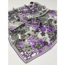 Balse Sura Ipek Eşarp Lila 5007-1