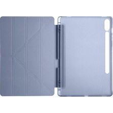 Rory Newface Samsung Galaxy X610 Tab S9 Fe Plus 12.4 Kılıf Kalemlikli Mars Tablet Kılıfı - Lavender