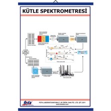 Edulab KÜTLE SPEKTROMETRESİ LEVHASI (70X100 CM)