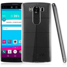 Kvy LG V10 Kamera Korumalı Süper Silikon Kılıf