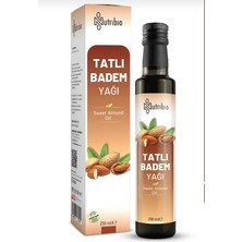 Nutribio Soğuk Sıkım Tatlı Badem Yağı 250ML
