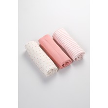 Bondberro Çok Amaçlı Müslin Örtü & Battaniye 2 Katlı  Pamuk Xl  Boy 100 x 85 cm ( Mercan )