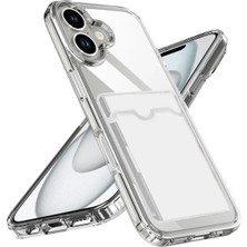 Rory Newface Apple Iphone 17 Kart Şeffaf Silikon - Şeffaf