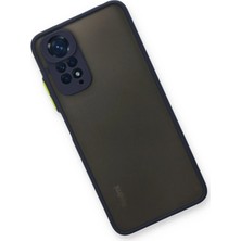 Rory Newface Xiaomi Redmi Note 11 Kılıf Montreal Silikon Kapak - Lacivert