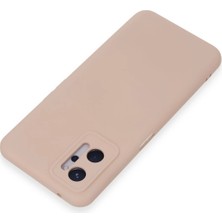 Rory Newface Realme 9ı 4g Kılıf Nano Içi Kadife Silikon - Pudra