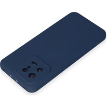 Rory Newface Xiaomi Mi 13 Kılıf Nano Içi Kadife Silikon - Lacivert