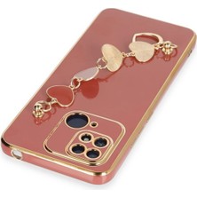 Rory Newface Xiaomi Redmi 10C Kılıf Esila Silikon - Kırmızı