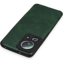 Rory Newface Xiaomi Mi 13 Lite Kılıf Loop Deri Silikon - Yeşil