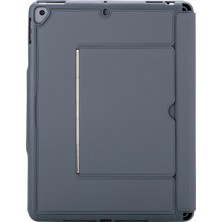 Rory Newface T5506D Ipad 10.2 (9.nesil) Kılıf Palermo Ledli Klavyeli Standlı Tablet Kılıfı - Siyah