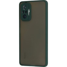 Rory Newface Xiaomi Redmi Note 10 Pro Kılıf Montreal Silikon Kapak - Yeşil