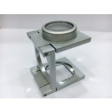 Calperia 20 mm Büyüteç Lup Dokumacı Büyüteci Full Çelik Katlanabilir TH9007A