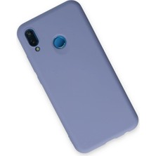Rory Newface Huawei P20 Lite Kılıf Nano Içi Kadife Silikon - Lila