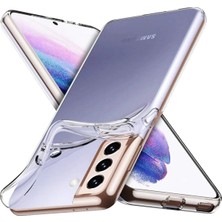 Rory Newface Samsung Galaxy S22 Plus Kılıf Lüx Şeffaf Silikon