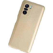 Rory Newface Xiaomi Poco F3 Kılıf First Silikon - Gold