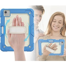 Rory Newface Ipad Pro 11 (2020) Kılıf Strap New Tablet Kapak - Mavi