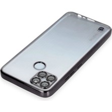 Rory Newface Realme C25Y Kılıf Razer Lensli Silikon - Siyah