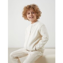 Lc Waikiki Yeni Sezon Basic Erkek Çocuk Fermuarlı Sweatshirt