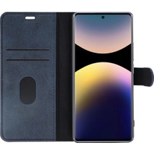 Rory Newface Xiaomi Redmi Note 14 Pro 4g Kılıf Trend S Plus Kapaklı Kılıf - Taba