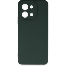 Rory Newface Vivo Y28 Kılıf First Silikon - Koyu Yeşil