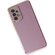 Rory Newface Samsung Galaxy A53 5g Kılıf Volet Silikon - Mor