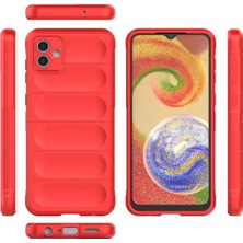 Rory Newface Samsung Galaxy A04 Kılıf Optimum Silikon - Kırmızı