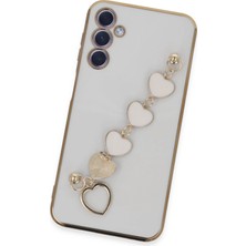 Rory Newface Samsung Galaxy A24 4g Kılıf Esila Silikon - Beyaz