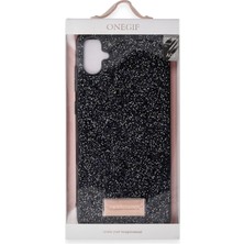 Rory Onegif Samsung Galaxy A05 Bright Simli Kapak - Gümüş