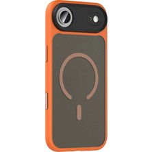 Rory Joko Apple Iphone 17 Air Megane Magsafe Kapak - Turuncu