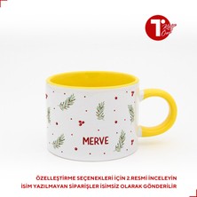 Bir Tasarım Kokina Yapraklı Isimli Sweet Fincan