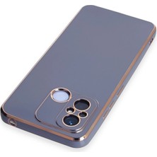 Rory Newface Xiaomi Redmi 12C Kılıf Volet Silikon - Mavi