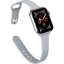 Rory Newface Apple Watch 38MM Klasik Kordon - Açık Gri