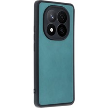 Rory Newface Xiaomi Redmi Note 14 Pro 4g Kılıf Aras Deri Kapak - Açık Yeşil
