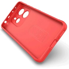Rory Newface Xiaomi Redmi Note 14 4g Kılıf Optimum Silikon - Kırmızı