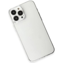 Rory Newface Iphone 15 Pro Max Kılıf Pc Sert Şeffaf Kapak - Şeffaf